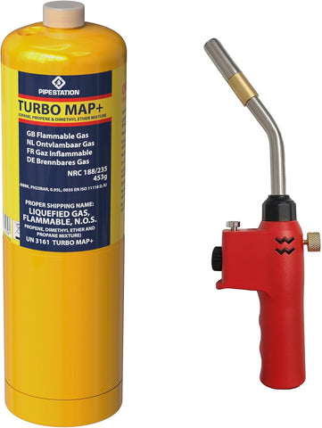 Mapp Gas + PT9000 Blow Torch Pack - Pipe Station