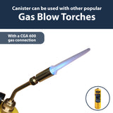 Mapp Gas, ProFire Torch, Ignitor + Flint Pack - Plastic Plumb