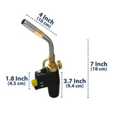 Super Total Fire Blow Torch - Plastic Plumb