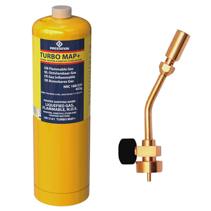 Mapp Gas + ProFire Torch Pack - Plastic Plumb