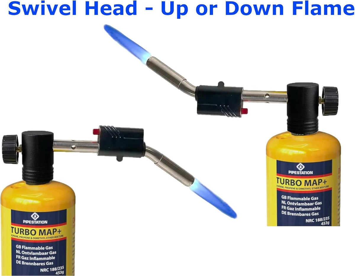 Mapp Gas + Turbo Blow Torch Pack - Pipe Station