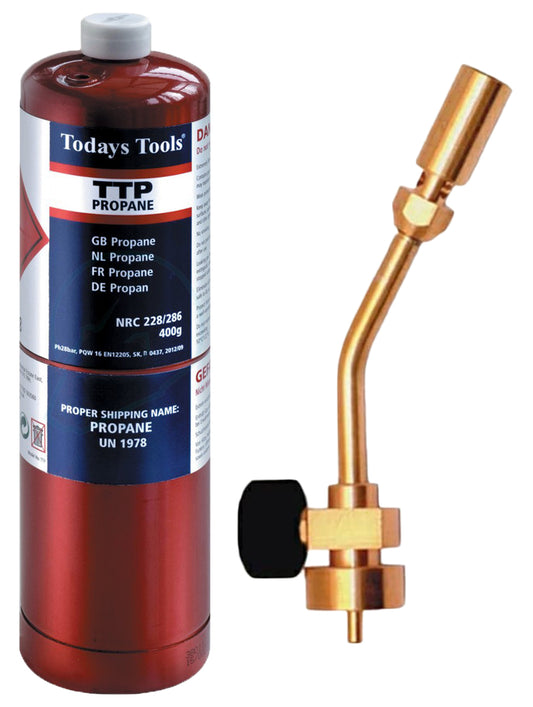 Propane Gas +Torch Pack - Plastic Plumb